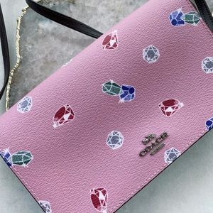 NWOT Limited Edition Coach x Disney Snow White Fold over Crossbody Bag